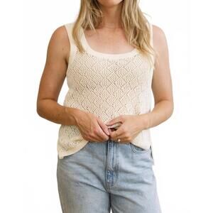 NEW WEEKEND LOS ANGELES bailey top in cream